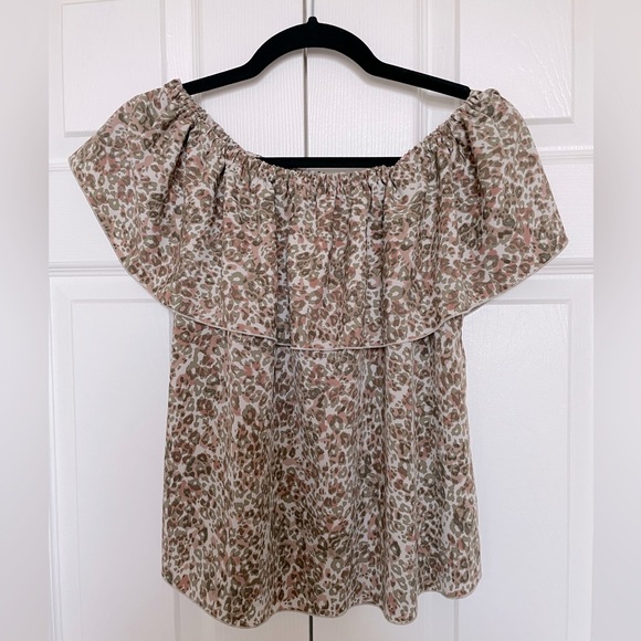 Aritzia Wilfred Promener off the shoulder blouse sz medium - Picture 2 of 6